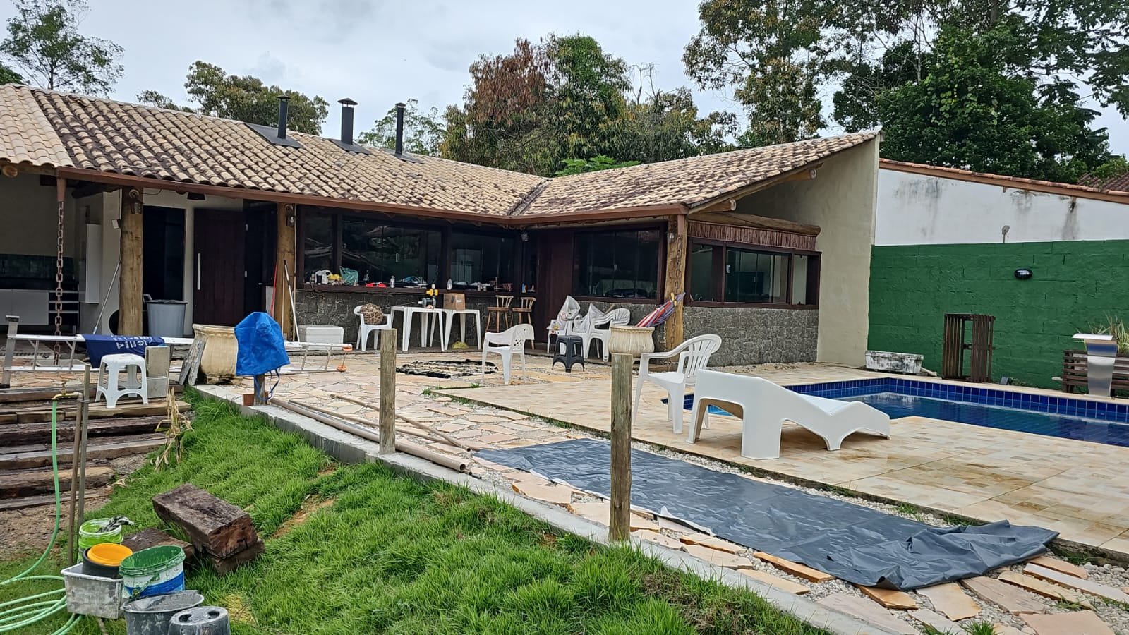 Casa Vila Gaivota Ubatumirim Ubatuba – área verde