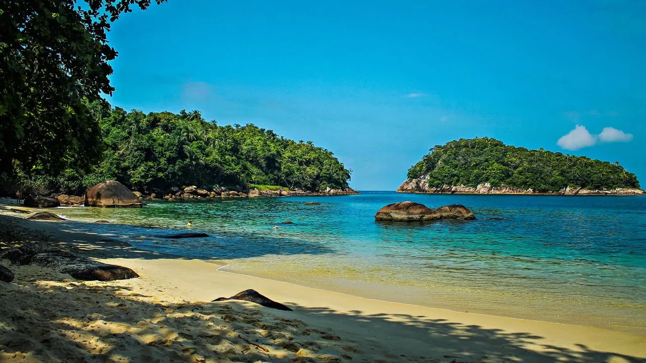 Praia da Região Norte,Ubatumirim, Ubatuba SP